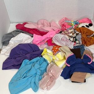 Lot baby hair bands and turbans